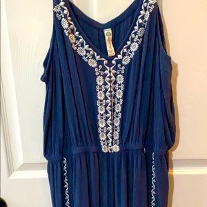 Pantsuit with split legs